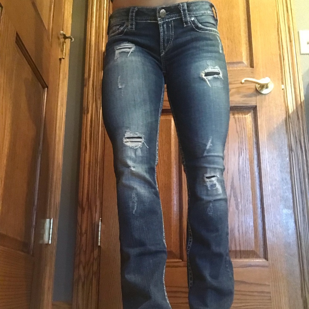 Silver Jeans -27W 33L